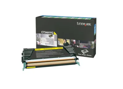 Cartus toner Lexmark Yellow Return Program C734A1YG