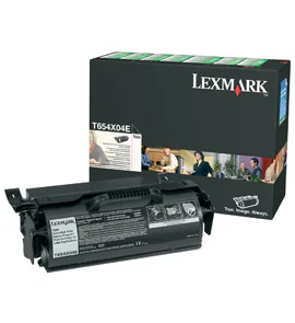 Cartus toner Lexmark Black Return Program Label Applications cap. mare T654X04E