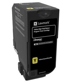 Cartus toner Lexmark Yellow Return Program cap. mare 74C2HY0