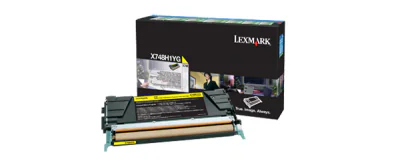 Cartus toner Lexmark Yellow Return Program cap. mare X748H1YG