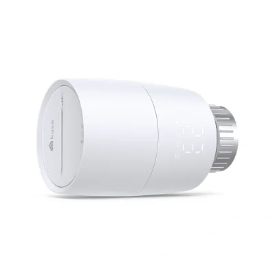 TP-LINK KE100, Termostat smart wireless pentru calorifer, 2.4 GHz Wi-Fi, 868 MHz, Android 5.0 sau mai recentă, iOS 10 sau mai recentă.