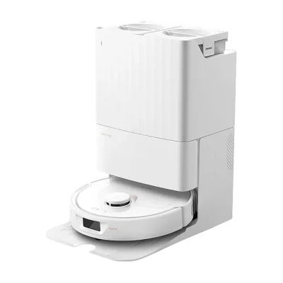 Roborock Q Revo, White, Round, Dust bag, Charging, 0.35 L, 0.08 L