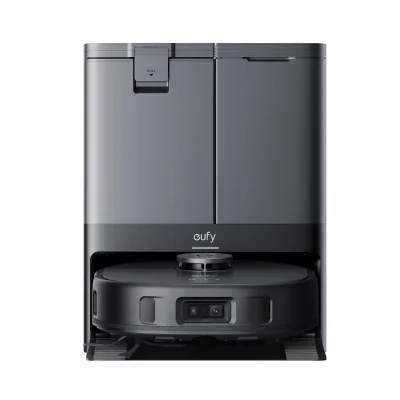 Robot All-in-One Anker "eufy X10 Pro Omni", 8.000 Pa, aspirare uscata si umeda, Wi-Fi, BTH, App, multi-suprafete, volum rezervor 2.5L, alb, "T2351G21" - 194644287153