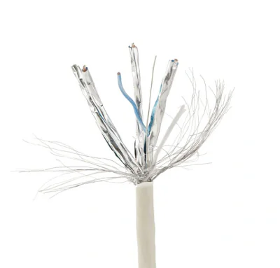 GEMBIRD SPC-6A-LSZHCU-SO SFTP solid cable cat. 6A LSZH 305m gray