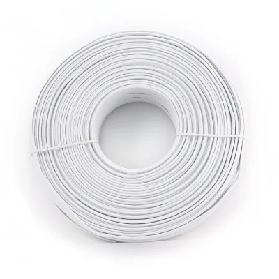 GEMBIRD TC1000S-100M Gembird flat telephone cable stranded wire 100m white