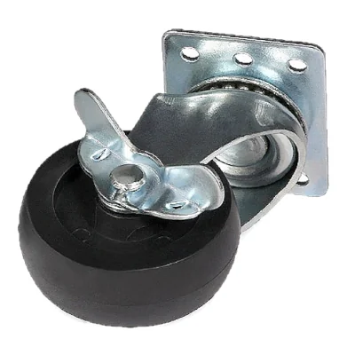 Rotiță cu blocare pentru cabinet rack SIGNAL A19-K*P2, diametru 70 mm, set 2 buc.
