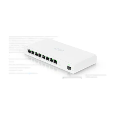 Router Ethernet UBIQUITI Router UBIQUITI UISP Router, 8x Gigabit, PoE, White