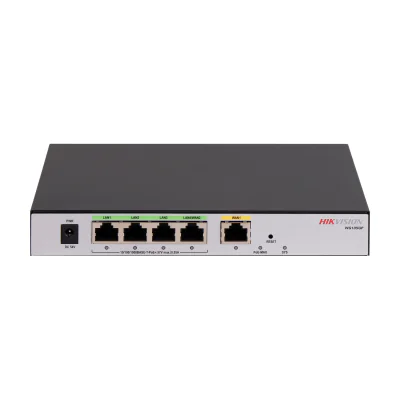 Router HIKVISION DS-3WG105GP-SI, 4 porturi PoE