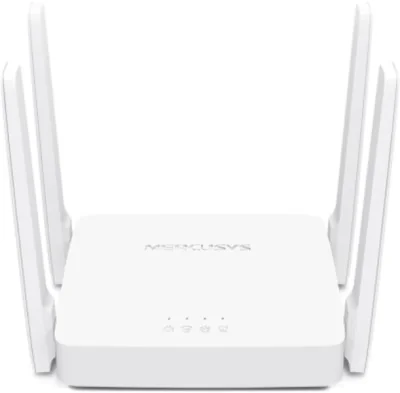 ROUTER MERCUSYS wireless 1200Mbps, 2 porturi LAN 10/100 Mbps, 1 x WAN 10/100 Mbps, 4 x antene externe, Dual Band AC1200 "AC10"