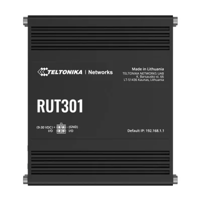 Router TELTONIKA RUT301, 5x Ethernet, DIN rail