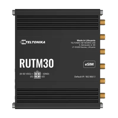Router TELTONIKA RUTM30, 5G, Wi-Fi 5, 2x Gigabit, DIN rail, dual SIM