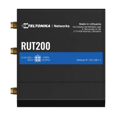 Router WiFi TELTONIKA Router wireless TELTONIKA RUT200, Wi-Fi 4, 2x Ethernet, PoE, Black