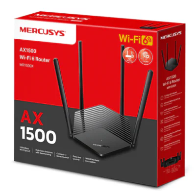Router wireless TP-LINK MR1500X, WIFI 6, Dual Band