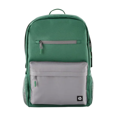 Rucsac laptop HP Campus 15,6 inch, poliester, rezistent la apă, Gray; Green