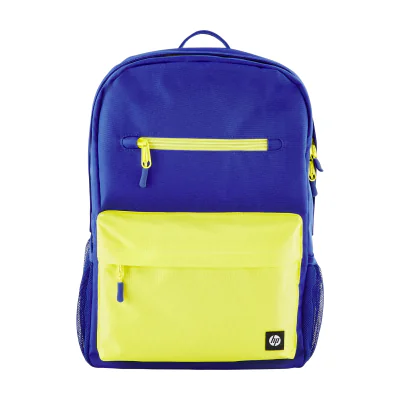 Rucsac laptop HP Campus Blue, 15,6 inch, poliester, rezistent la apă, Blue; Lime