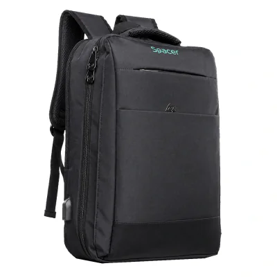 Rucsac Spacer New York 17″, negru
