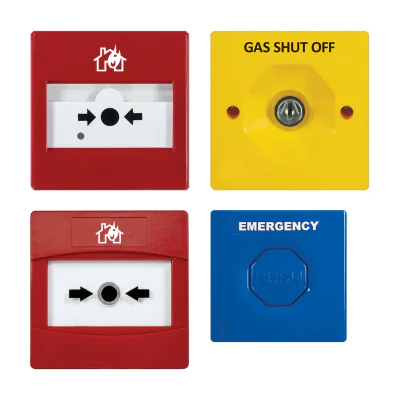 S-IC0020 - Buton manual conventional, plastic, cu cheie de reset