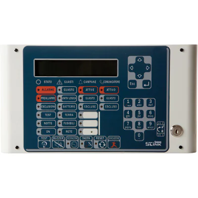 S-SmartLetUSee/LCD-Lite - Tastatura LCD pentru semnalizare si control de la distanta pentru panourile de control SmartLoop (pana la 8 buc)