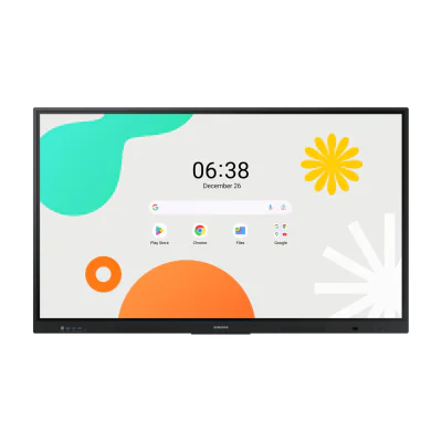 Samsung 86" WAF Interactive Display, 2.18 m (86"), 400 cd/m², 3840 x 2160 pixels, 4K Ultra HD, IPS, 1200:1