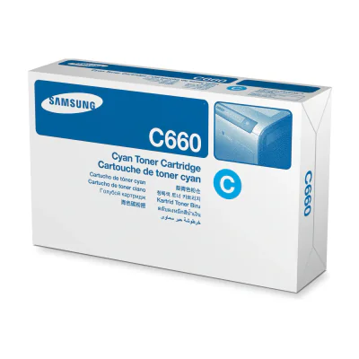 Samsung CLP-C660B High Yield Cyan Toner Cartridge, 2000 pages, Cyan, 1 pc(s)