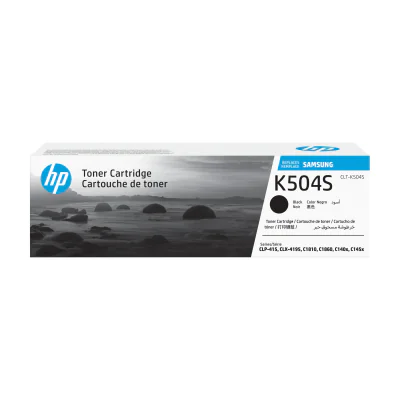 Samsung CLT-K504S Black Original Toner Cartridge, 2500 pages, Black, 1 pc(s)