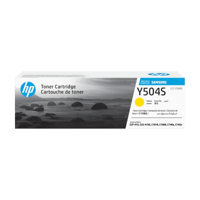 Samsung CLT-Y504S Yellow Original Toner Cartridge, Yellow, 1 pc(s)