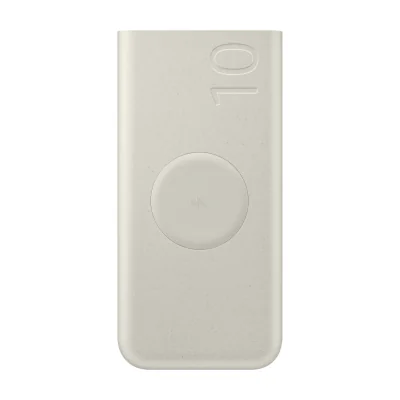Samsung EB-U2510XUEGEU, 10000 mAh, Power Delivery 3.0, Wireless charging, Beige