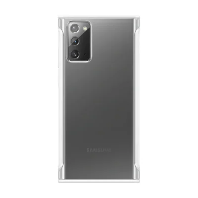Samsung EF-GN980, Cover, Samsung, Galaxy Note20, 17 cm (6.7"), Transparent, White