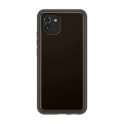 Samsung EF-QA036TBEGEU, Cover, Samsung, SAMSUNG Galaxy A03_EU, 16.5 cm (6.5"), Black