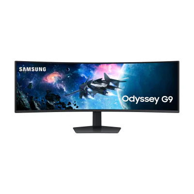 Samsung G95C, 124.5 cm (49"), 5120 x 1440 pixels, Dual QHD, LED, 1 ms, Black