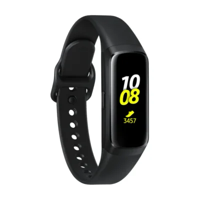 Samsung Galaxy Fit, Wristband activity tracker, 2.41 cm (0.95"), AMOLED, 120 mAh, Waterproof, Black
