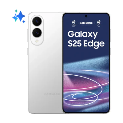 Samsung Galaxy S25 Edge, 17 cm (6.7"), 12 GB, 256 GB, 200 MP, Android 15, Silver