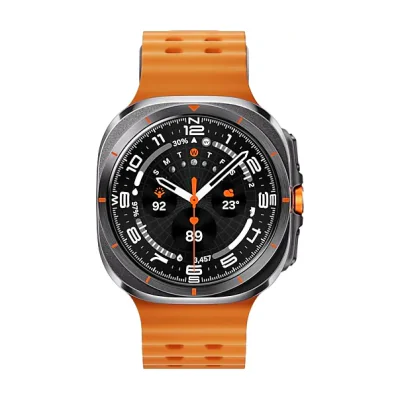 Samsung Galaxy Watch Ultra, 3.81 cm (1.5"), AMOLED, Touchscreen, 64 GB, GPS (satellite), 60.5 g