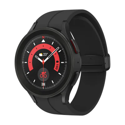 Samsung Galaxy Watch5 Pro , 3.56 cm (1.4"), OLED, Touchscreen, 16 GB, GPS (satellite), 46.5 g