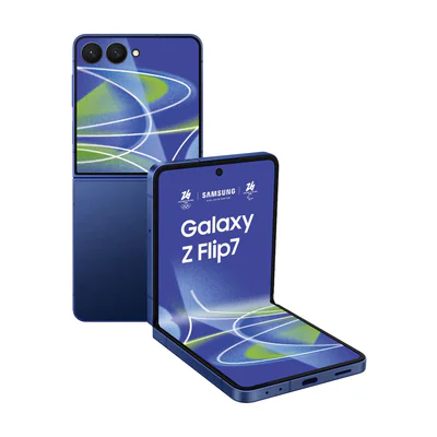 Samsung Galaxy Z Flip7, 17.3 cm (6.8"), 2520 x 1080 pixels, 12 GB, 256 GB, 50 MP, Blue