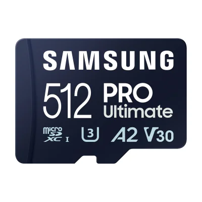 Samsung MB-MY512S, 512 GB, MicroSDXC, UHS-I, 200 MB/s, 130 MB/s, Class 3 (U3)