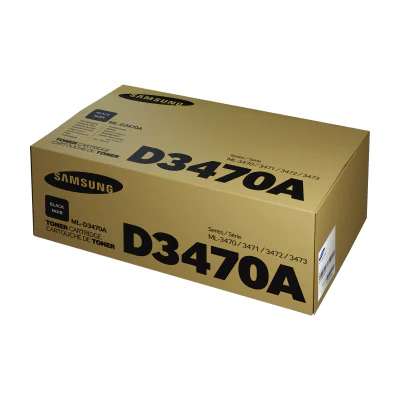 Samsung ML-D3470A Black Toner Cartridge, 4000 pages, Black, 1 pc(s)