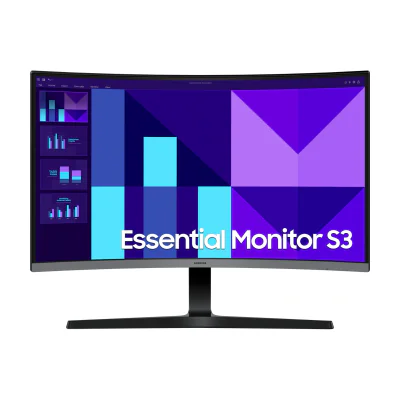 Samsung S27D392GAU, 68.6 cm (27"), 1920 x 1080 pixels, Full HD, LCD, 4 ms, Black