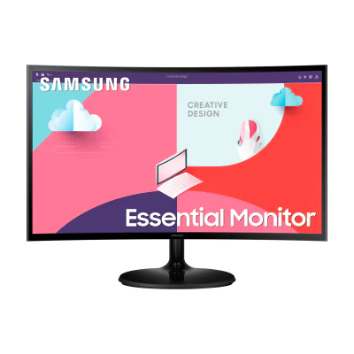 Samsung S36C, 61 cm (24"), 1920 x 1080 pixels, Full HD, LCD, 4 ms, Black