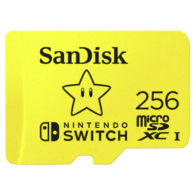 SANDISK NINTENDO MICROSDXC/SQXAO 256GB UHS-1