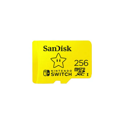 SANDISK NINTENDO MICROSDXC/SQXAO 256GB UHS-1
