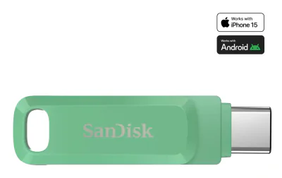 SANDISK ULTRA DUAL DRIVE GO USB/TYPE-C 1TB ABSINTHE GREEN GLOBAL