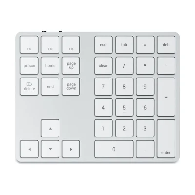 Satechi Aluminum Bluetooth Extended Keypad - Silver