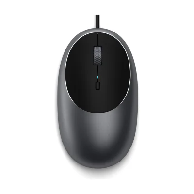 Satechi C1 USB-C Wired Mouse - Space Grey