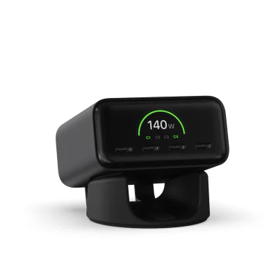 Satechi ChargeView 140W Desktop Charger(4xUSB-C) - Space Black