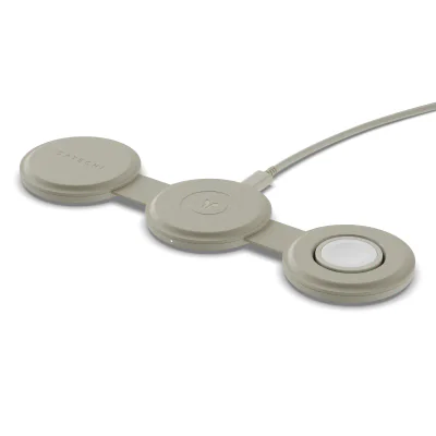 Satechi OntheGo 3-in-1 Wireless Charger - Sand