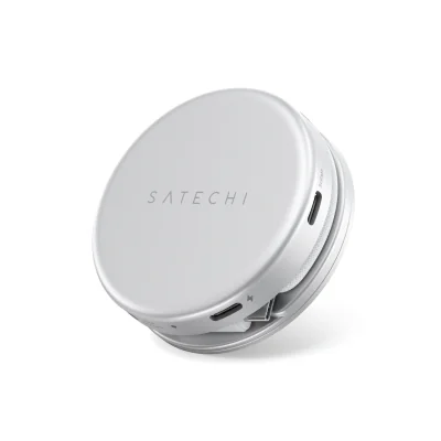 Satechi OntheGo 5-in-1 Multiport Adapter (1x HDMI 4K 60Hz, 1x USB-C up to 5 Gbps, 1x USB-A 3.0 up to 5 Gbps, 1xUSB-C PD60W, 1x SD card reader) - Blush