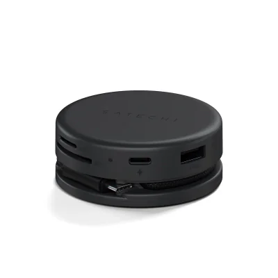 Satechi OntheGo 7-in-1 Multiport Adapter - Space Black