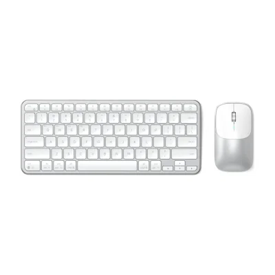 Satechi Slim CEX1 Wireless Combo (Keyboard and Mouse) - US English - Silver