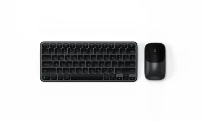 Satechi Slim CEX1 Wireless Combo (Keyboard and Mouse) - US English - Space Black